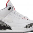 Mens Wmns Air Jordan 3 Retro JTH NRG White Cement AV6683 160