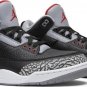 Mens Wmns Air Jordan 3 Retro OG Black Cement 2018 854262 001