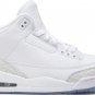 Mens Wmns Air Jordan 3 Retro Triple White 136064 111