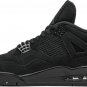 Mens Wmns Air Jordan 4 Retro Black Cat 2020 CU1110 010