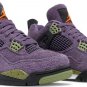 Mens Wmns Air Jordan 4 Retro Canyon Purple AQ9129 500