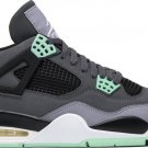 Mens Wmns Air Jordan 4 Retro Green Glow 308497 033