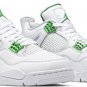 Mens Wmns Air Jordan 4 Retro Green Metallic CT8527 113