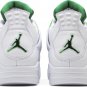 Mens Wmns Air Jordan 4 Retro Green Metallic CT8527 113