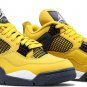Mens Wmns Air Jordan 4 Retro Lightning 2021 CT8527 700