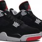 Mens Wmns Air Jordan 4 Retro OG Bred 2019 308497 060