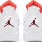 Mens Wmns Air Jordan 4 Retro Orange Metallic CT8527 118