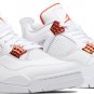 Mens Wmns Air Jordan 4 Retro Orange Metallic CT8527 118