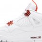 Mens Wmns Air Jordan 4 Retro Orange Metallic CT8527 118