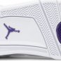 Mens Wmns Air Jordan 4 Retro Purple Metallic CT8527 115