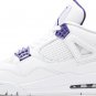Mens Wmns Air Jordan 4 Retro Purple Metallic CT8527 115