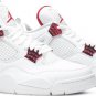 Mens Wmns Air Jordan 4 Retro Red Metallic CT8527 112
