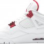 Mens Wmns Air Jordan 4 Retro Red Metallic CT8527 112