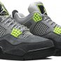 Mens Wmns Air Jordan 4 Retro SE Neon 95 CT5342 007