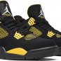 Mens Wmns Air Jordan 4 Retro Thunder 2012 308497 008