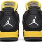 Mens Wmns Air Jordan 4 Retro Thunder 2012 308497 008