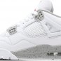 Mens Wmns Air Jordan 4 Retro White Oreo CT8527 100
