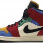 Mens Wmns Blue The Great x Air Jordan 1 Mid Fearless CU2805 100