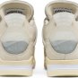 Mens Wmns Off-White x  Air Jordan 4 SP Sail CV9388 100