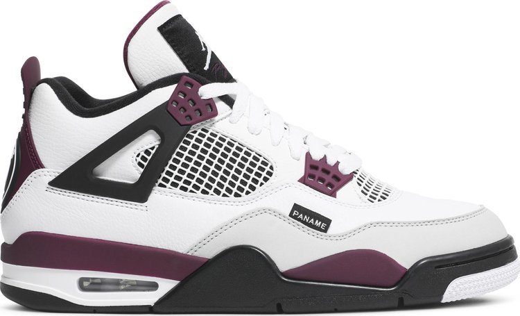 Mens Wmns Paris Saint-Germain x Air Jordan 4 Retro Bordeaux CZ5624 100
