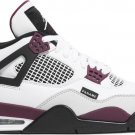 Mens Wmns Paris Saint-Germain x Air Jordan 4 Retro Bordeaux CZ5624 100