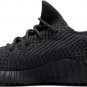 Mens Wmns Yeezy Boost 350 v2 Reflective Black FU9007