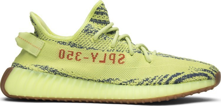 Mens Wmns Yeezy Boost 350 v2 Semi Frozen Yellow B37572