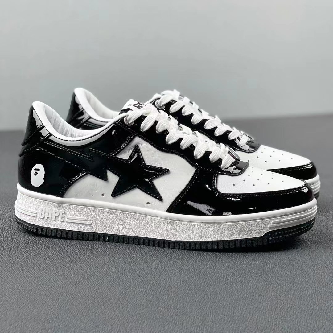 A Bathing Ape Bape Sta Low Black