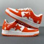 A Bathing Ape Bape Sta Low Orange