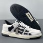 Amiri Skel Top Low White Black