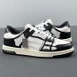 Amiri Skel Top Low White Blacke White