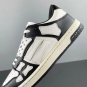 Amiri Skel Top Low White Blacke White