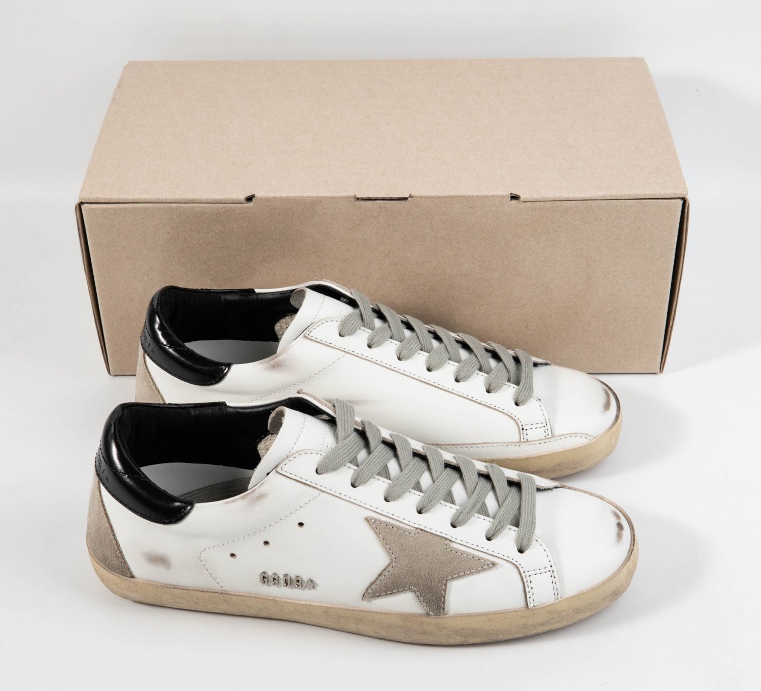 Golden Goose Super-Star White Black