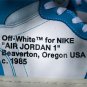 Jordan 1 Retro High Off-White University Powder Blue