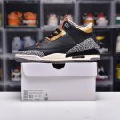 Jordan 3 Retro Black Cement Gold
