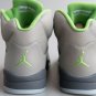 Jordan 5 Retro Green Bean Silver