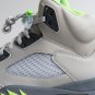 Jordan 5 Retro Green Bean Silver