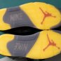 Jordan 5 Retro Off-White Black MUSLIN-FIRE Red