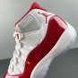 Jordan 11 High Cherry White Red