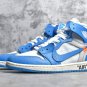 Men's Air Jordan 1 Retro High Off-White University Blue UNC Sneakers