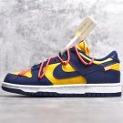 Nike Dunk Low Off-White University Gold Midnight Navy