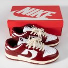Nike Dunk Low PRM Vintage Team Red