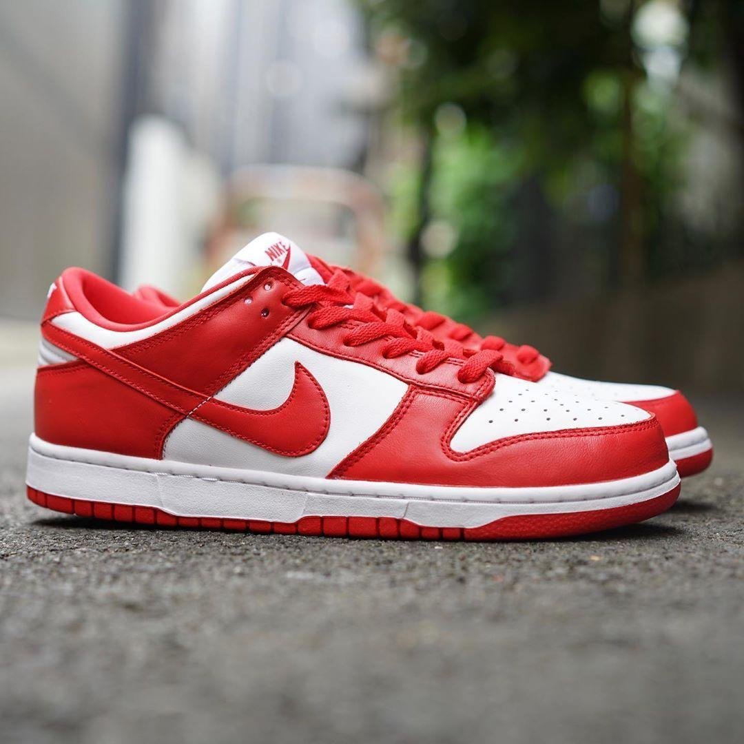 Nike Dunk SB Low SP University Red White