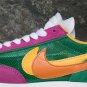Nike LD Waffle Sacai Green Purple &Atilde;�&Acirc;&iexcl;Swoosh&Atilde;�&Acirc;&iexcl;