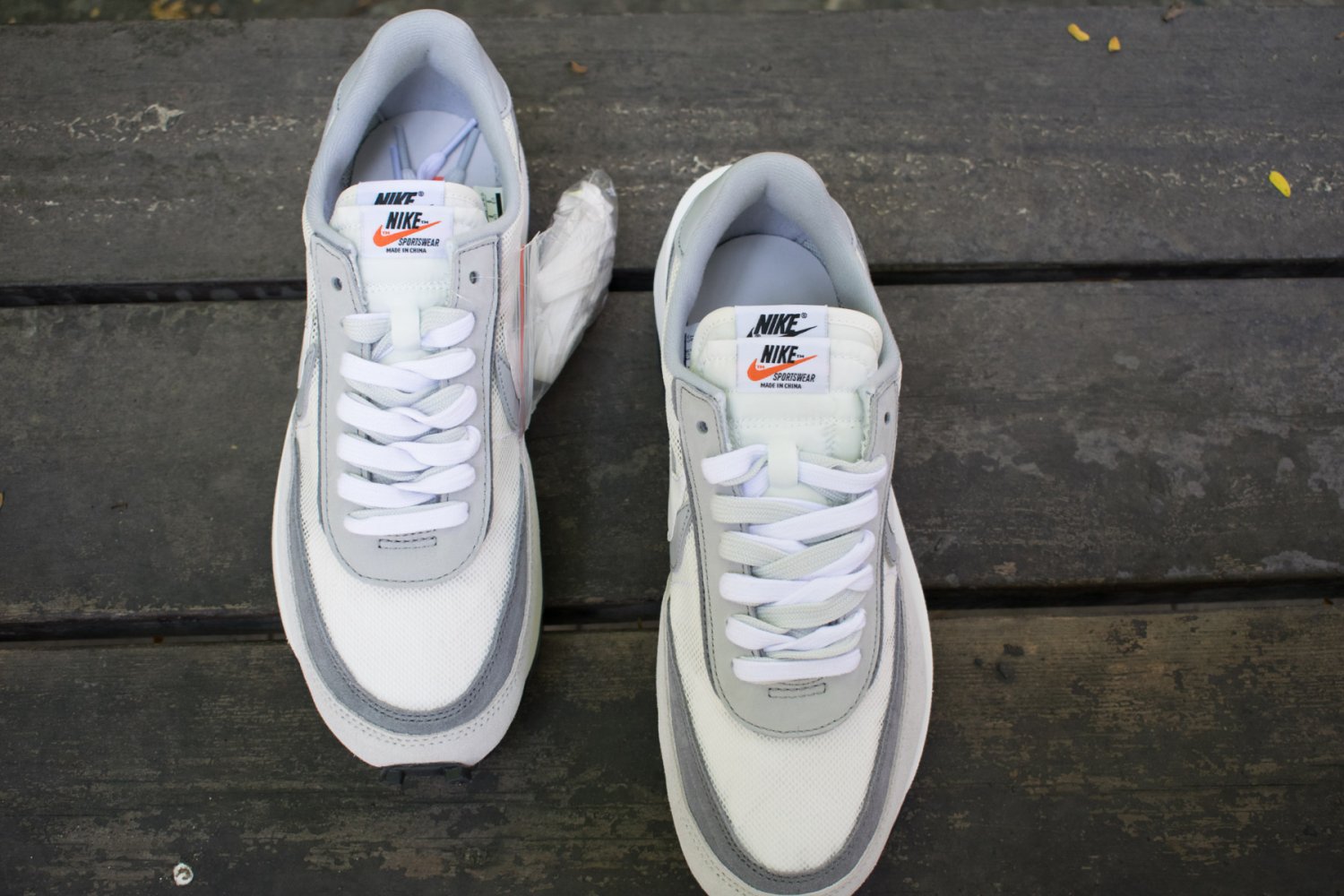 Nike LD Waffle Sacai White Grey