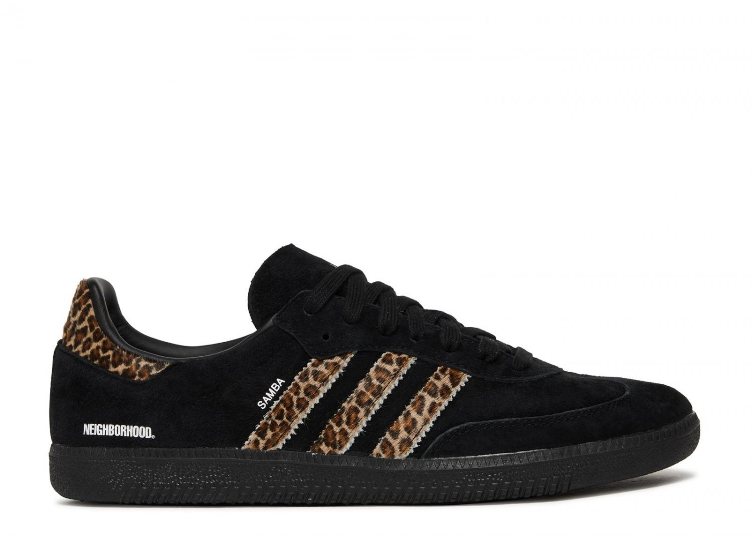 END. x Neighborhood x Samba Black Leopard
