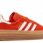 Wmns Gazelle Bold Collegiate Orange Gum