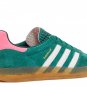 Wmns Gazelle Indoor Collegiate Green Pink