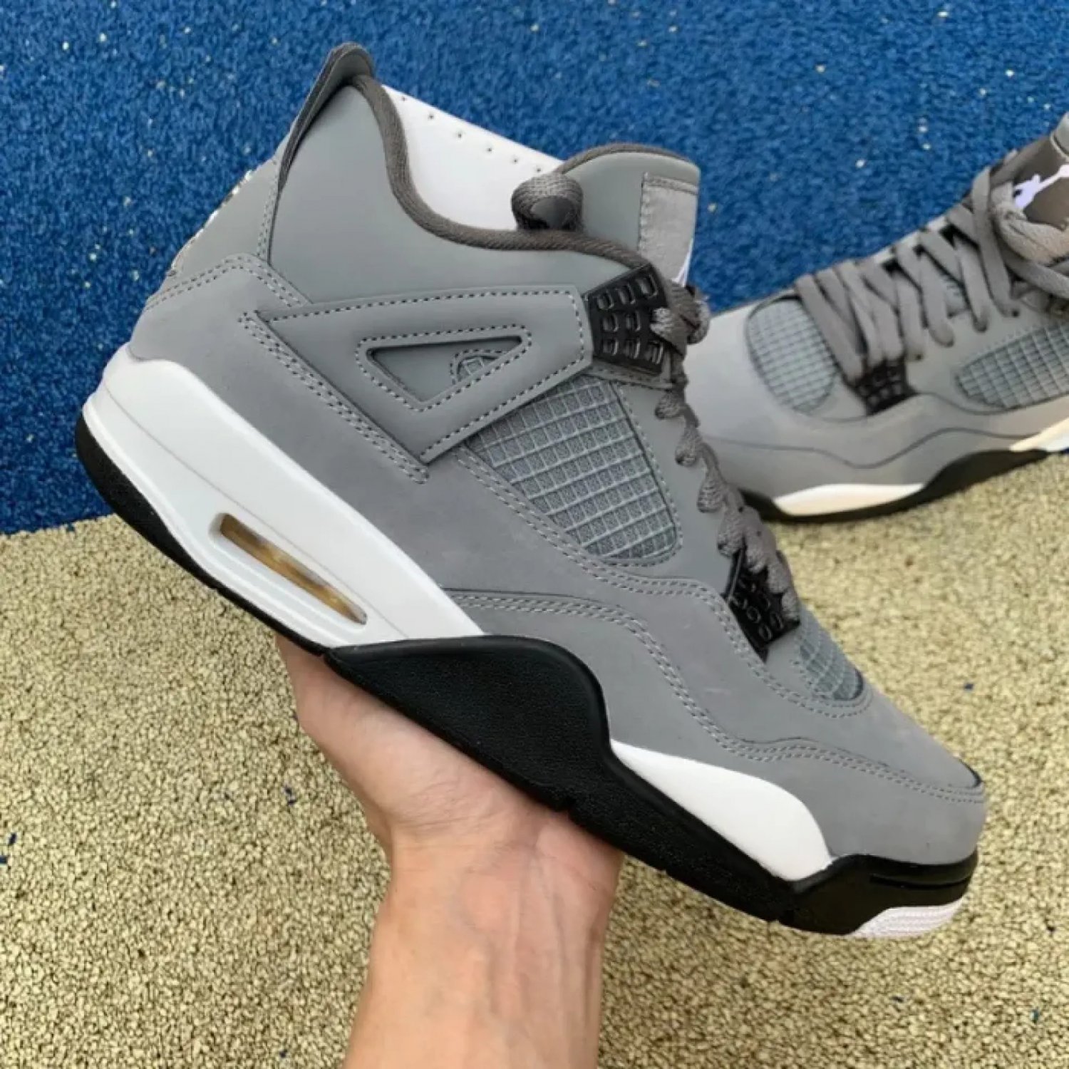 Men & Wmns Air Jordan 4 &acirc;��Cool Grey&acirc;��