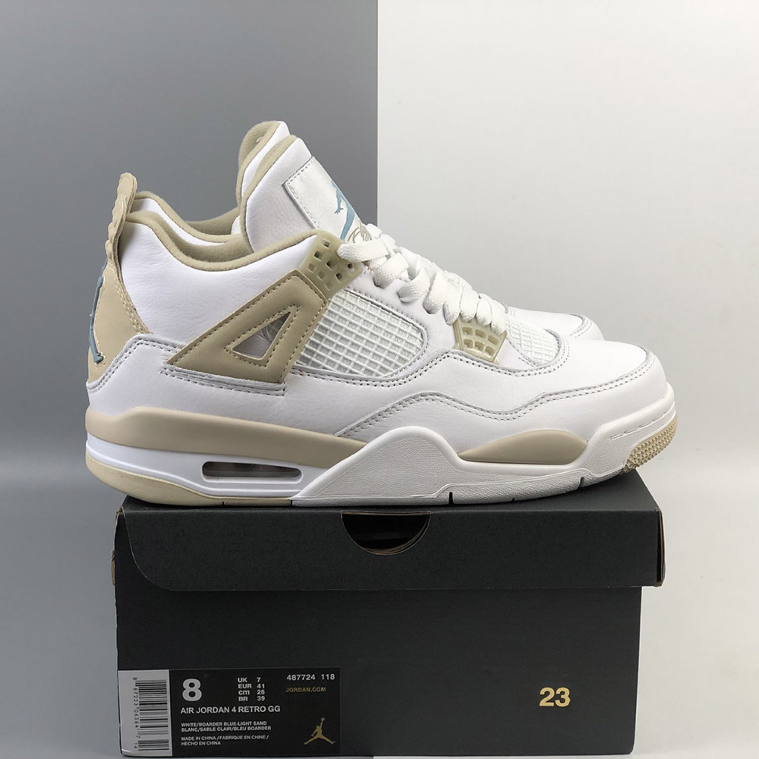 Men & Wmns Air Jordan 4 &acirc;��Linen&acirc;��
